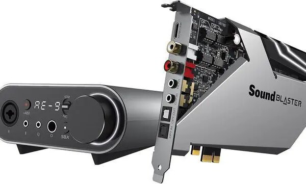 Creative Sound Blaster AE-9 Sound Card (Metallic Gray) - Pappy Mall