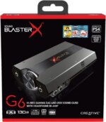 Creative Sound BlasterX G6 Hi-Res Gaming DAC and USB Sound Card with Xamp Headphone Bi-Amplifier for PC, PS4, Xbox and Nintendo Switch - Pappy Mall
