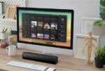 Creative Stage Air V2 Compact Under-Monitor USB Soundbar for PC, with Bluetooth 5.3, Dual-Driver and Passive Radiator, up to 6 Hours of Playtime, - Pappy Mall
