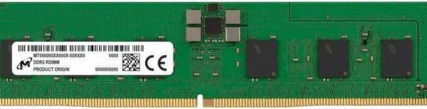 Crucial 16GB DDR5 SDRAM - ECC - Registered - DDR5 4800 - Single Rank -CL40 - 1.10v - Server Memory - Pappy Mall