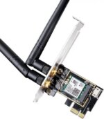 Cudy New AX3000 Wireless WiFi 6 PCIe Card for PC, Bluetooth 5.2, AX200, 3000Mbps WiFi 6 Speed, Bluetooth 5.2/5/4.2/4.0, 802.11ax/ac/a/b/g/n, Windows - Pappy Mall