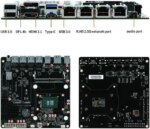 CWWK NAS N100 NAS Motherboard 12th Gen Intel 4x i226-V 2.5G 2*NVMe 6*SATA3.0 DDR5 Mini ITX Router Mainboard PCIex1 Type-C - Pappy Mall