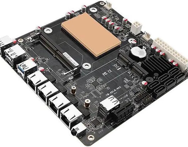CWWK NAS N100 NAS Motherboard 12th Gen Intel 4x i226-V 2.5G 2*NVMe 6*SATA3.0 DDR5 Mini ITX Router Mainboard PCIex1 Type-C - Pappy Mall