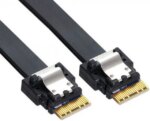 CY PCI-E Slimline SAS 4.0 SFF-8654 4i 38pin Host to SFF-8654 Slim SAS Target Cable 40cm - Pappy Mall