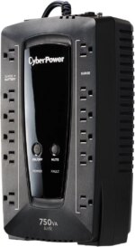 CyberPower AVRG750U 750 VA 450 Watts 12 Outlets Compact UPS w/ Automatic Voltage Regulation - Pappy Mall