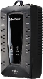 CyberPower AVRG900U 900 VA 480 Watts 12 Outlets Compact UPS w/ Automatic Voltage Regulation - Pappy Mall