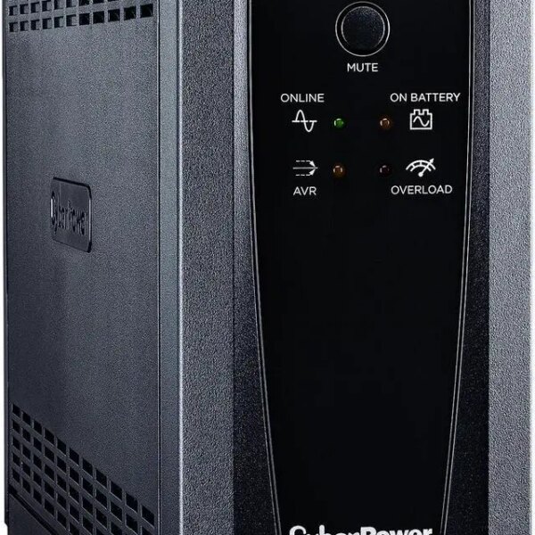 CyberPower CP1200AVR AVR UPS Systems - 1200VA/720W, 120 VAC, NEMA 5-15P, Mini-Tower, 10 Outlets, PowerPanel - Pappy Mall