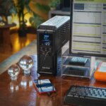 CyberPower CP1350AVRLCD3 Intelligent LCD UPS Systems - 1350VA/815W, 120 VAC, NEMA 5-15P, Mini-Tower, 12 Outlets - Pappy Mall