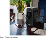CyberPower CP1500PFCLCD PFC Sinewave UPS Systems - 1500VA/1000W, 120 VAC, NEMA 5-15P, Mini-Tower, Sine Wave, 12 Outlets, LCD, PowerPanel - Pappy Mall