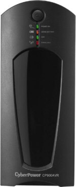 CyberPower CP900AVR AVR UPS Systems - 900VA/560W, 120 VAC, NEMA 5-15P, Mini-Tower, 10 Outlets, PowerPanel - Pappy Mall