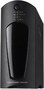 CyberPower CP900AVR AVR UPS Systems - 900VA/560W, 120 VAC, NEMA 5-15P, Mini-Tower, 10 Outlets, PowerPanel - Pappy Mall