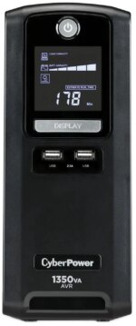 CyberPower CST135XLU Battery Backup GreenPower UPS™ Bypass Technology, 1350 VA / 810 W, Line Interactive, Simulated Sine Wave, NEMA 5-15P, 6 ft. cord, - Pappy Mall