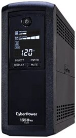 CyberPower Intelligent LCD UPS CP1350AVRLCD 1350 VA 815 Watts 10 Outlets UPS - Pappy Mall