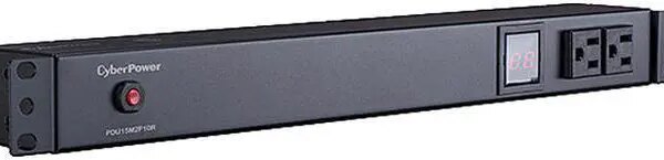 CyberPower Metered PDU15M2F10R 12-Outlets PDU - Pappy Mall