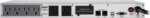 CyberPower OR1500LCDRM1U Smart App LCD UPS Systems - 1500VA/900W, 120 VAC, NEMA 5-15P, 1U, Rackmount, 6 Outlets, LCD, PowerPanel - Pappy Mall