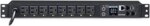 CyberPower PDU41001 Single Phase 100 - 120 VAC 15A Switched PDU - 8 Outlets, 12 ft, NEMA 5-15P, Horizontal, 1U, SNMP, LCD - Pappy Mall