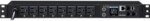 CyberPower PDU41001 Single Phase 100 - 120 VAC 15A Switched PDU - 8 Outlets, 12 ft, NEMA 5-15P, Horizontal, 1U, SNMP, LCD - Pappy Mall
