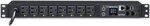 CyberPower PDU41001 Single Phase 100 - 120 VAC 15A Switched PDU - 8 Outlets, 12 ft, NEMA 5-15P, Horizontal, 1U, SNMP, LCD - Pappy Mall