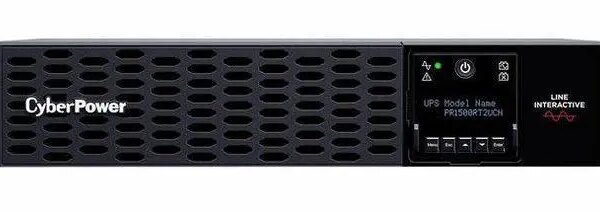CyberPower PR1500RT2UCN Smart App Sinewave UPS Systems - 1500VA/1500W, 120 VAC, NEMA 5-15P, 2U, Rack / Tower, Sine Wave, 8 Outlets, LCD, PowerPanel® - Pappy Mall