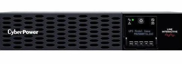 CyberPower PR1500RTXL2UC Smart App Sinewave UPS Systems - 1500VA/1500W, 120 VAC, NEMA 5-15P, 2U, Rack / Tower, Sine Wave, 8 Outlets, LCD, PowerPanel® - Pappy Mall