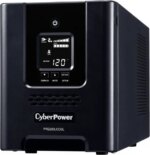 CyberPower PR2200LCDSL Smart App Sinewave UPS Systems - 2070VA/1980W, 120 VAC, NEMA 5-20P, Mini-Tower, Sine Wave, 7 Outlets, LCD, PowerPanel - Pappy Mall