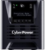 CyberPower PR750LCD3C Smart App Sinewave UPS Systems - 750VA/750W, 100 - 125 VAC, NEMA 5-15P, Tower, Sine Wave, 6 Outlets, LCD, PowerPanel® Business - Pappy Mall