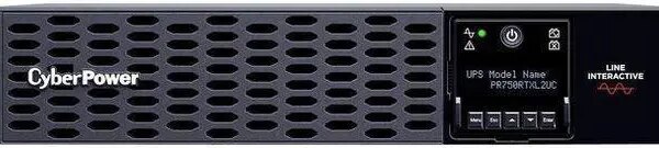 CyberPower PR750RTXL2UC Smart App Sinewave UPS Systems - 750VA/750W, 120 VAC, NEMA 5-15P, 2U, Rack / Tower, Sine Wave, 8 Outlets, LCD, PowerPanel® - Pappy Mall