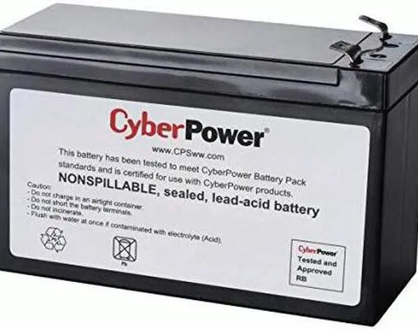 CyberPower RB1290X2 UPS Replacement Battery Cartridge - Pappy Mall