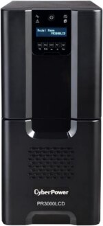 CyberPower Smart App Sinewave PR3000LCD 3000VA Pure Sine Wave Tower LCD UPS - Pappy Mall