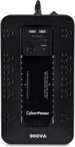 CyberPower ST900U Standby UPS Systems - 900VA/500W, 120 VAC, NEMA 5-15P, Compact, 12 Outlets, PowerPanel® Personal - Pappy Mall
