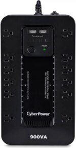 CyberPower ST900U Standby UPS Systems - 900VA/500W, 120 VAC, NEMA 5-15P, Compact, 12 Outlets, PowerPanel® Personal - Pappy Mall