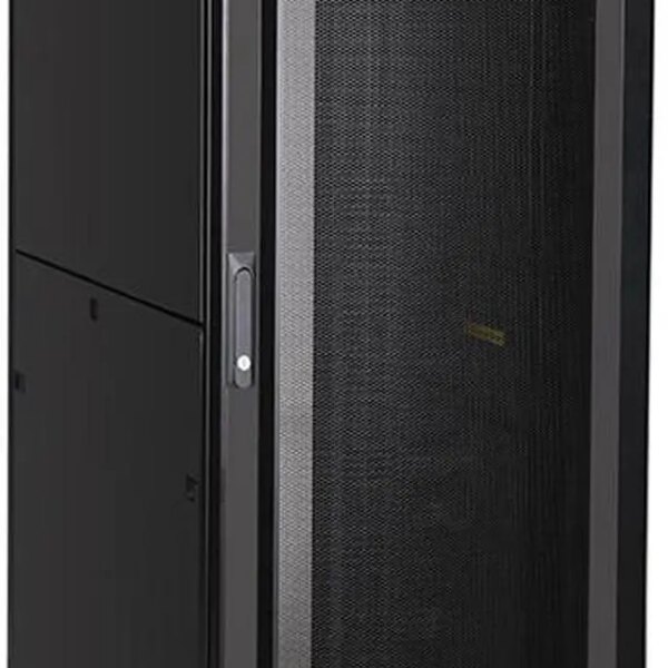 DavisLegend 42U 24"W x 32"D Server Cabinet IT Network Data Rack Enclosure with vented doors, with cable management panel, vented top with brush cable - Pappy Mall