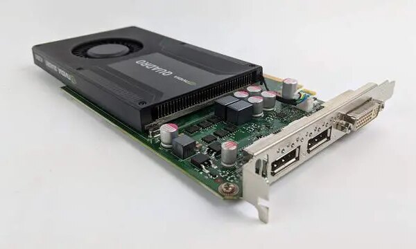 Dell NVIDIA Quadro K2000 2GB GDDR5 PCIe 2.0 x16 Graphics Card - Pappy Mall
