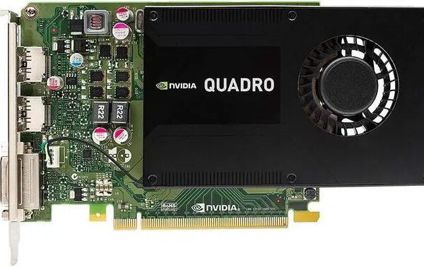 Dell Nvidia Quadro K2200 4GB GDDR5 Dual DisplayPort + 1x DVI PCI-e Video Card GMNNC (Renewed) - Pappy Mall