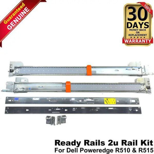 Dell PowerEdge R510 R515 ReadyRails 2U Sliding Rail Kit | D20YT | C201T - Pappy Mall