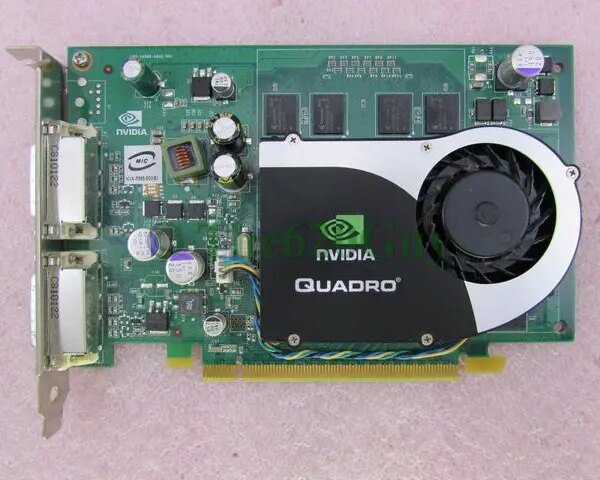 Dell WX397 NVIDIA Quadro FX570 256MB DDR2 128Bit PCIe x16 Workstation Video Card - Pappy Mall