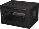 Eaton Tripp Lite Series SmartRack 6U Low-Profile Switch-Depth Wall-Mount Mini Rack Enclosure - 19" 6U Wall Mounted (SRW6U) - Pappy Mall