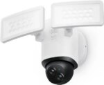 eufy Security Floodlight Camera E340 Wired, 360° Pan and Tilt, 24/7 Recording, Dual-Band Wi-Fi, 2,000 Lumens, Motion-Activated, Dual Camera, HomeBase - Pappy Mall