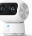 eufy Security Indoor Cam S350, Dual Cameras, 4K UHD Resolution Security Camera with 8× Zoom and 360° PTZ, Human/Pet AI, Ideal for Baby Monitor/Pet - Pappy Mall
