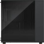 Fractal Design North XL ATX mATX Full Tower PC Case - Charcoal Black Chassis with Walnut Front and Dark Tinted TG Side Panel - FD-C-NOR1X-02 - Pappy Mall