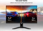 GIGABYTE - M28U - 28" IPS Gaming Monitor - UHD 3840x2160 - 144Hz - 1ms GTG - AMD FreeSync Premium Pro - Type C KVM - HDMI, DP, Type C - Height - Pappy Mall