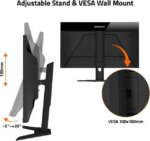 GIGABYTE - M28U - 28" IPS Gaming Monitor - UHD 3840x2160 - 144Hz - 1ms GTG - AMD FreeSync Premium Pro - Type C KVM - HDMI, DP, Type C - Height - Pappy Mall