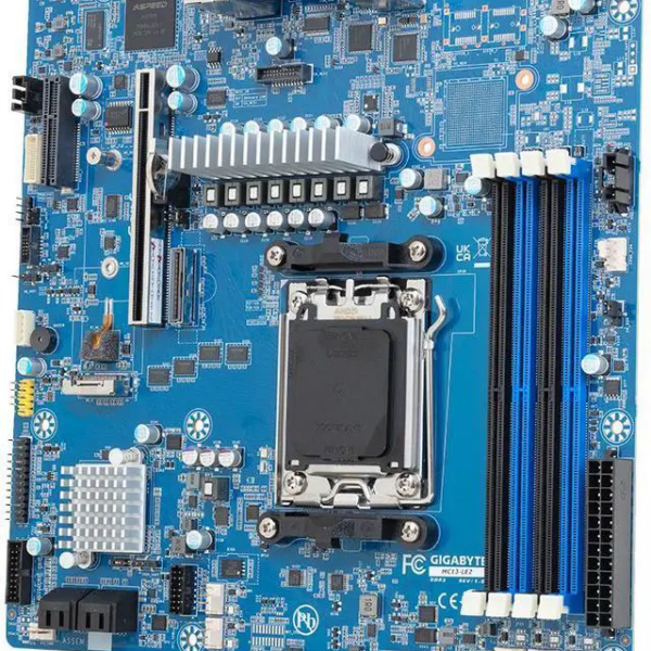GIGABYTE MC13-LE2 Motherboard - AMD EPYC™ 4005/4004 & Ryzen™ 9000/7000 - microATX UP 1Gb/s LAN - Pappy Mall