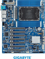 GIGABYTE MS03-CE0 ATX Server Motherboard, 4th Gen. Intel® Xeon® Scalable Processors, Single processor, LGA 4677, Intel® C741 Chipset. - Pappy Mall