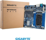 GIGABYTE MS03-CE0 ATX Server Motherboard, 4th Gen. Intel® Xeon® Scalable Processors, Single processor, LGA 4677, Intel® C741 Chipset. - Pappy Mall