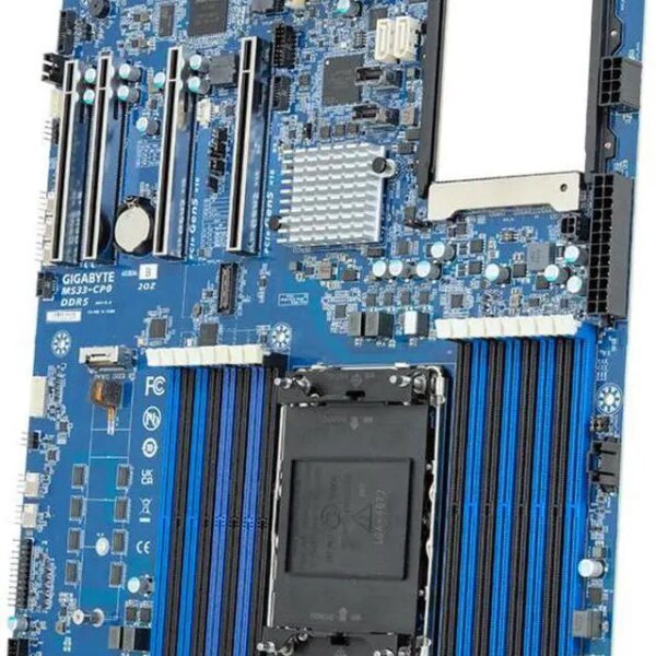 Gigabyte MS33-CP0 Rev. 1.x/3.x Server Motherboard - 5th/4th Gen Intel Xeon Scalable - E-ATX UP - Pappy Mall