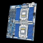 GIGABYTE MZ73-LM0 Rev. 3.x Motherboard - AMD EPYC™ 9005/9004 - E-ATX DP PCIe Gen5 cTDP 400W - Pappy Mall