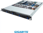 GIGABYTE R123-C00 (rev. AA01) Rack Server - AMD EPYC™ 4005/4004 & Ryzen™ 9000/7000 - 1U UP 4-Bay SATA - Pappy Mall