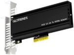 GLOTRENDS PA18 M.2 NVMe to PCIe 5.0 X4 Adapter for M.2 NVMe SSD, Extra Large Aluminum Heatsink, Regular and Low-Profile Bracket (Black) - Pappy Mall
