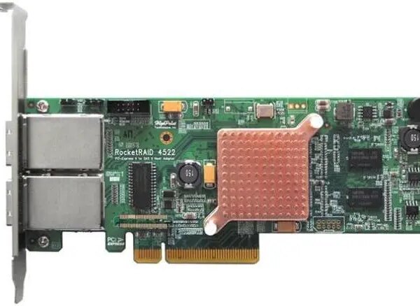 HighPoint RR4522SGL PCI-Express 2.0 x8 SATA / SAS 8-Channel External PCIe 2.0 x8 SAS/SATA 6Gb/s Hardware RAID HBA - Pappy Mall
